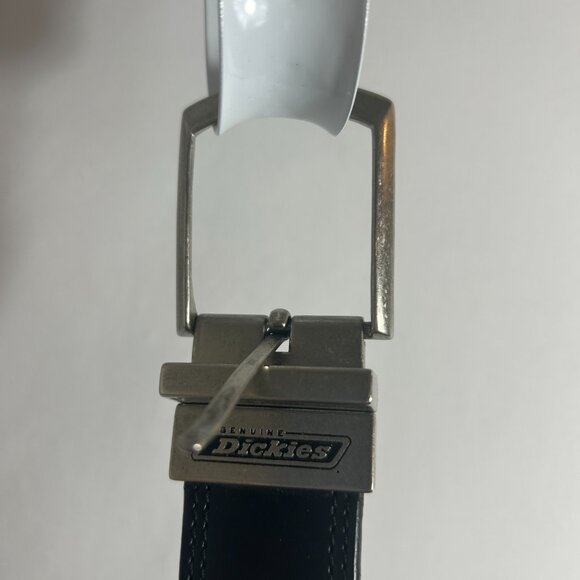 Dickies Black Leather Work Belt - Men's Size 36/90 - Picture 2 of 5